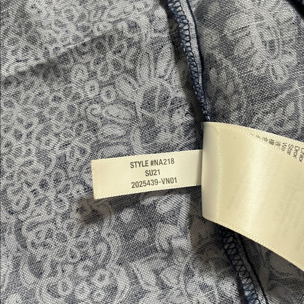 Madewell Blue Paisley Midi Skirt - Picture 8 of 10